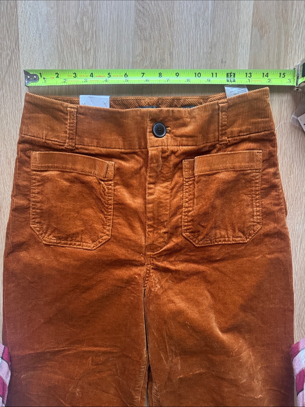 Anthropologie Maeve The Colette Cropped Wide-Leg Corduroy size 30 - Picture 9 of 10